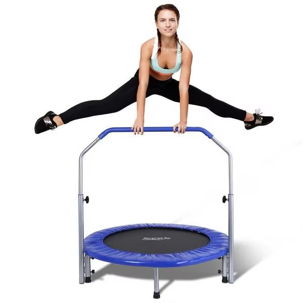 Sports Jumping Fitness Trampoline, Adult Size, Serenelife, Mfr#: SLSPT409